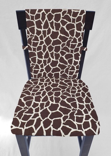 Animal print giraffe chair - animal,