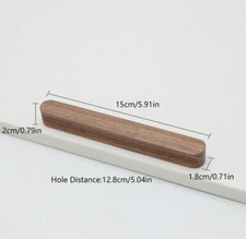 Walnut beech wooden cabinet - walnut,