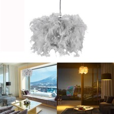 Feather Round Ceiling Light
