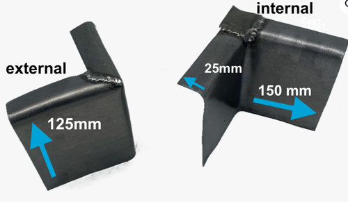 Lead flashing corners leadwork - lead,