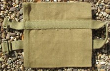 Unused British Army:"1943 WEBBING WATERBOTTLE CRADLE" (Unblancoed, WW2, AC Ltd)