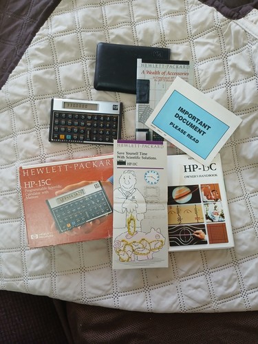 Vintage hewlett packard 15c - vintage, hp-15c