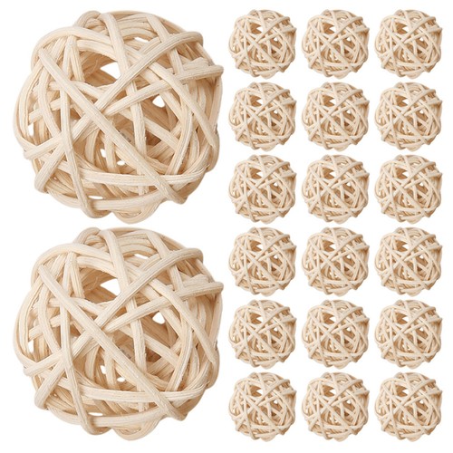 Pcs rattan baubles vase - ,