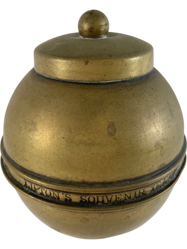 Lipton souvenir tea caddy - tea,