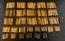 221 VINTAGE DOLLY / GYPSY WOODEN PEGS LAUNDRY RUSTIC PATINA CRAFTING DISPLAY