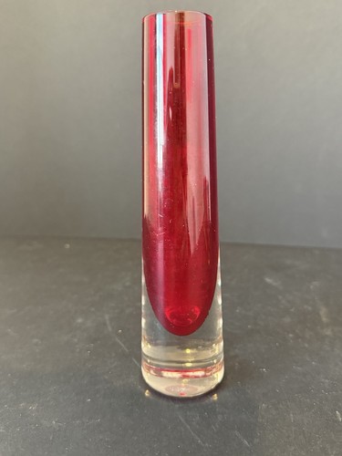 Whitefriars bud vase red - bud,