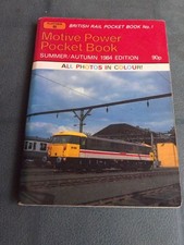 Platform 5 1984 ABC BR Diesel Loco Motive Power Pocket Book Class 37 47 31 20 86