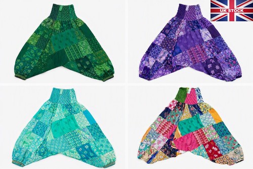 Patchwork peace ali baba baggy - patchwork,