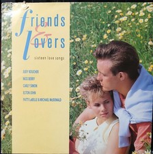Friends & Lovers 16 Love Songs Compilation Vinyl LP UK 1987, K-tel