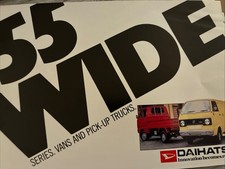 The Daihatsu 55 Wide Cab Van
