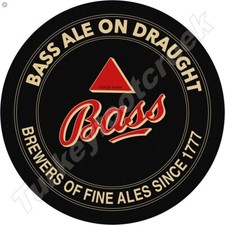 Bass Ale On Draught 11.75"