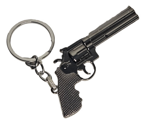 Grey tone mini hand gun - grey,