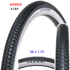 KENDA Bike Tyre K184 COSMOS White Wall, size 26 x 1.75  ETRTO 47-559