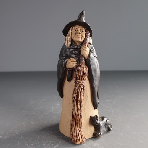 Vintage studio pottery witch - studio,
