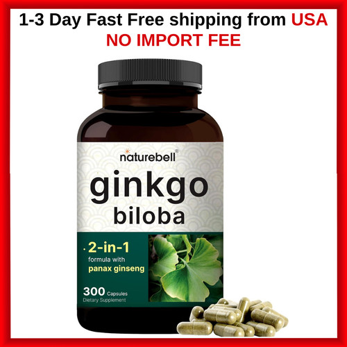 300 caps ginkgo biloba 6000mg - 300,