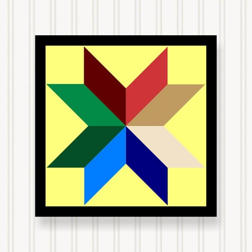 Barn quilt square sizes - square,, 8
