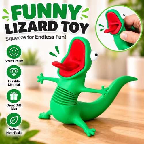 Wobble lizard figurine meme - wobble,