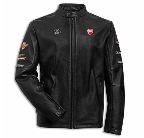 Ducati icon leather jacket - jacket,