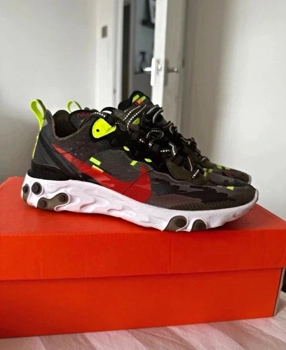 Nike react element - camo, low