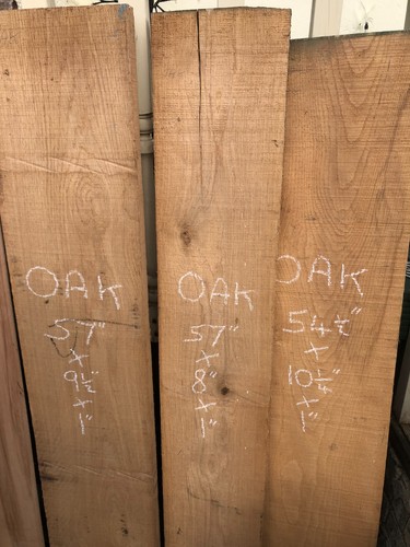 Oak timber boards - oak,