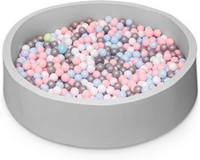 UBRAVOO Baby Ball Pit Grey