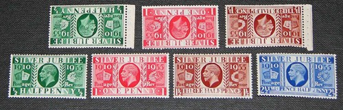 Kgv 1935 silver jubilee set - 1935,