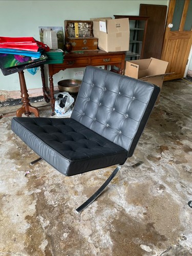Classic barcelona chair faux - barcelona,