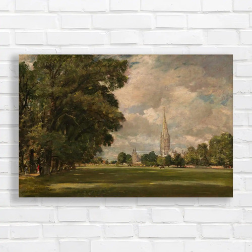 Salisbury cathedral from the - cathedral,