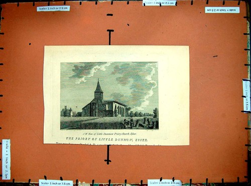 Original old antique print - original,