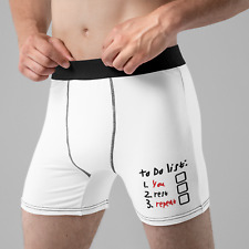 To Do List Boxers - Funny Rude Novelty Naughty Joke Gifts Valentine's Day Shorts