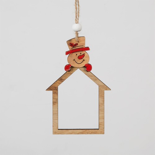 Wooden christmas tree hanging - christmas,