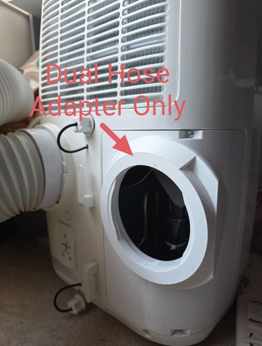 Dual hose portable air - portable,