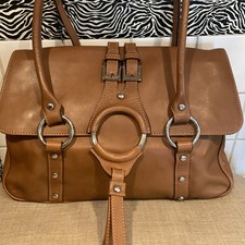DANIEL TAN LEATHER BAG ITALIAN DESIGNER SHOULDER BOHO FINAL PRICE
