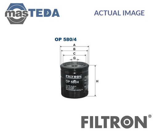 Op580 engine oil filter - op580/4,