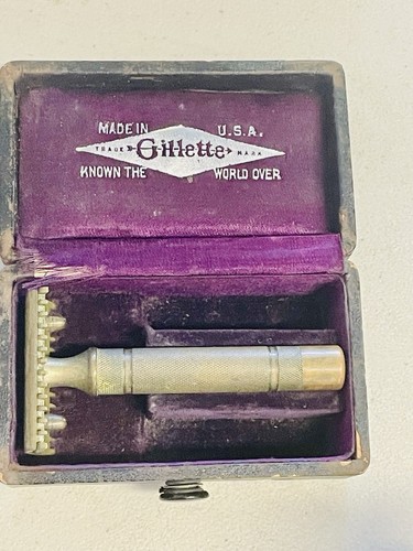 Vintage gillette single - vintage,