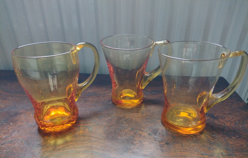 Vintage whitefriars golden - x,