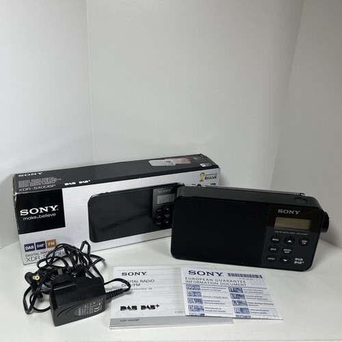 Sony xdr s40dbp dab - dab+,