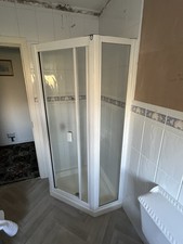 Shower Cubicle Curved Panel