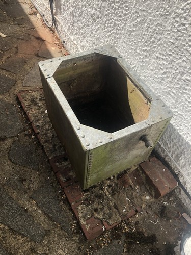 Vintage riveted galvanised - riveted,