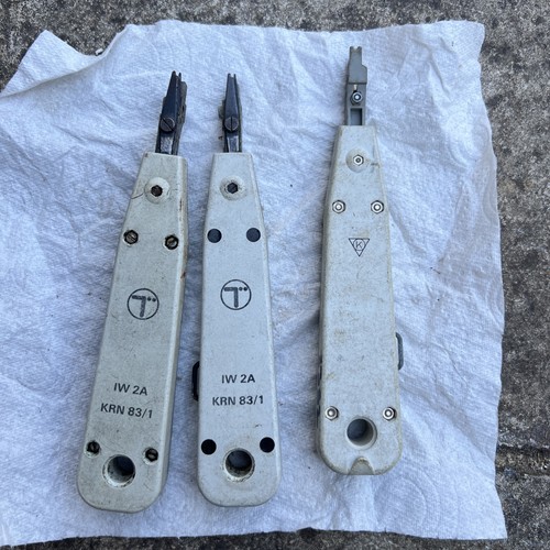 Idc punchdown tools x3 - bt,