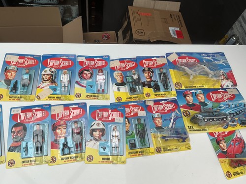Captain scarlet figures full - captain,
