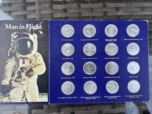Vintage shell man flight - "man, in