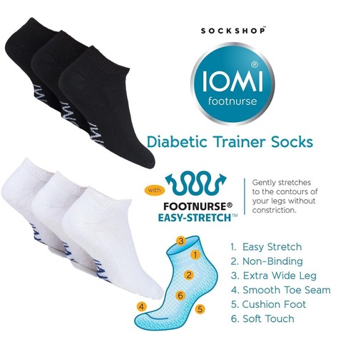 Sockshop iomi footnurse mens - footnurse,