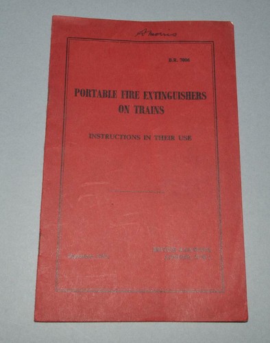 Original old handbook for - br,