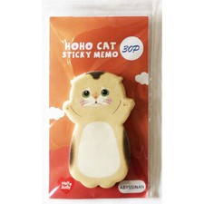 Ginger Black White Grey Kitten Cats Sticky Notes Pad Novelty Bookmarks Index Tab