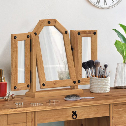 Corona mirror triple - mirror, dressing