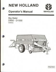 New holland d800 d1000 big - new,