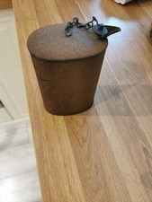 RARE Antique Water Canteen Flask Bottle   