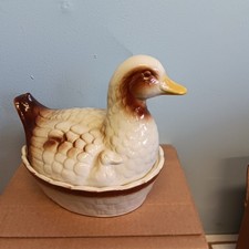 Vintage Ceramic Duck egg