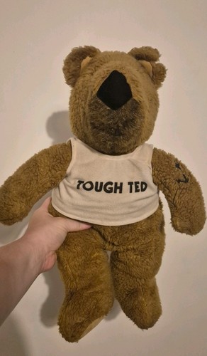 Tough ted large plush - ted, vintage